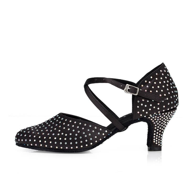 Women's Satin 6cm/7.5cm Heels Ballroom Dance Shoes Modern Dance Shoes