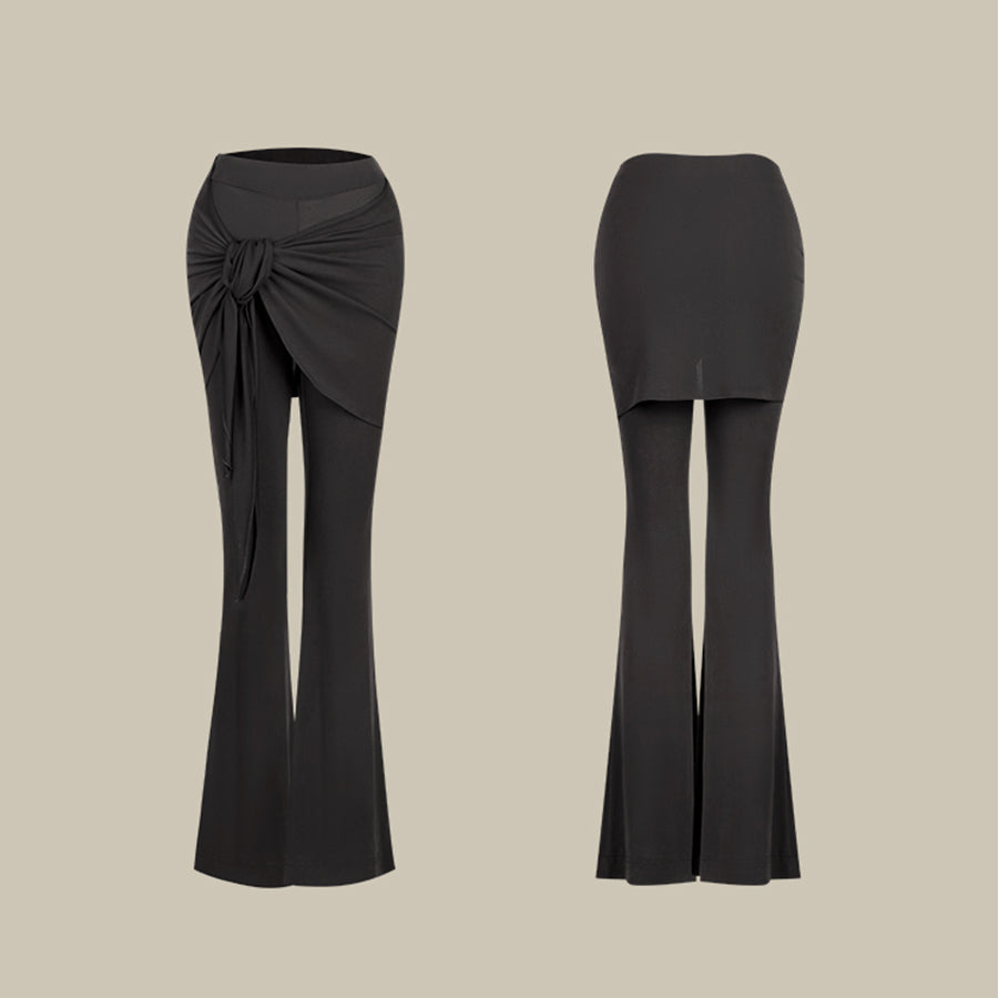 Z Women's High Waist Pants Latin Dance Wear Training Performance Pants