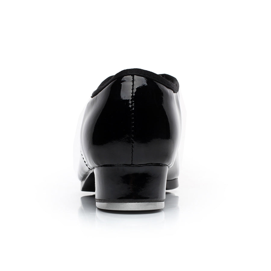 Women's Black 3cm Heel Lace-up Tap Shoes  Dance Shoes