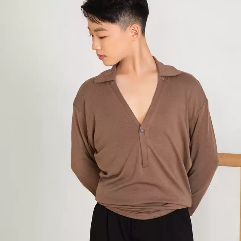 Z Boy’s Long-sleeved Dance Practice Tops Dancewear