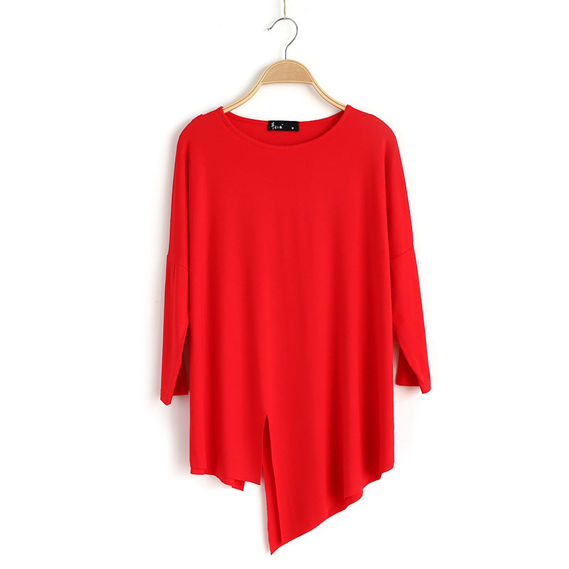 HC Men's Long Sleeve Round Neck Latin Dance Tops Dance Wear