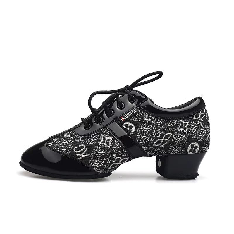 KCDANCE Women's Leatherette Teaching & Practice Shoes Ballroom Dance Shoes