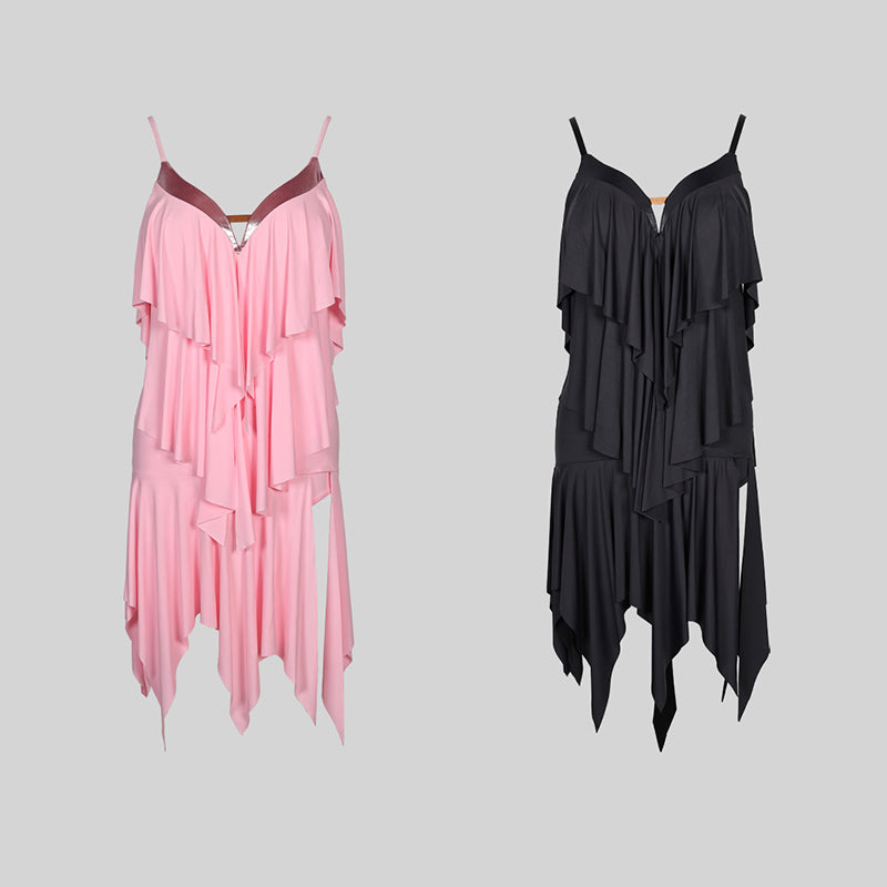 YES Women's Sleeveless Dress Dance Wear Training Performance Dress