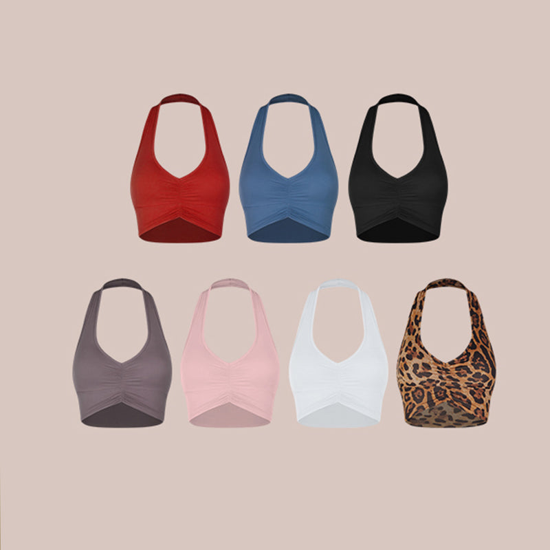 Z Women's Halter Tops Training Dance Tops DanceWear Dance Tops