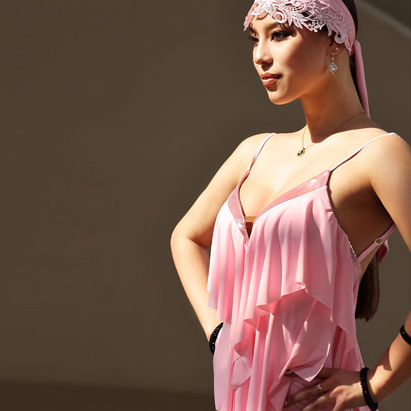 YES Women's Sleeveless Dress Dance Wear Training Performance Dress