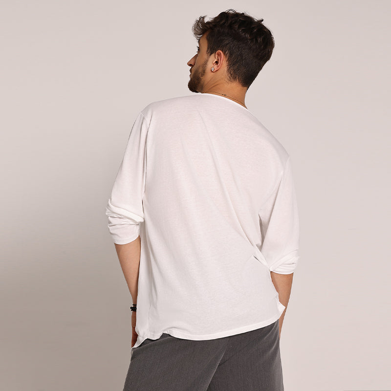 YES Men's Long Sleeves Latin Dance Tops Dance Wear