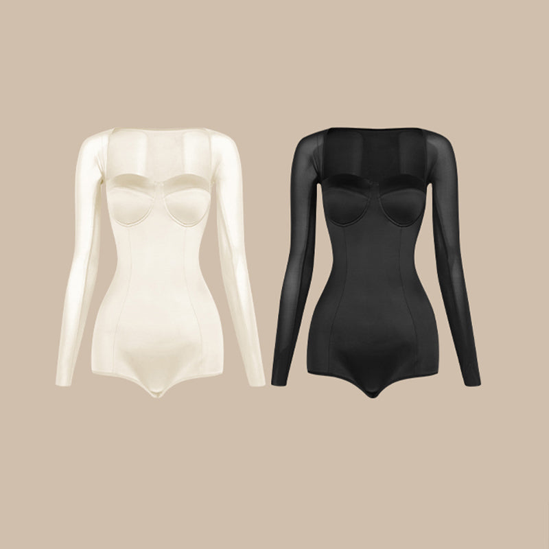 Z Women's Long Sleeve DanceWear Bodysuit Leotards
