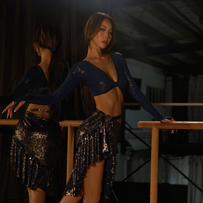 Z Women's  Long Sleeve Dance Tops Practice DanceWear