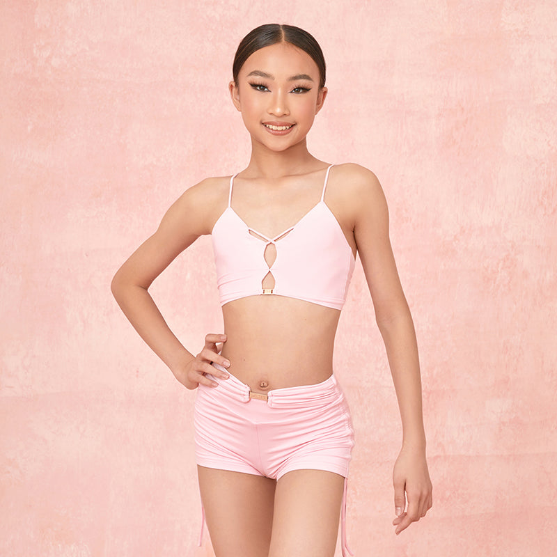 Z Girls Mid-rise Shorts Pants Latin Dance Pants Latin Dance Wear
