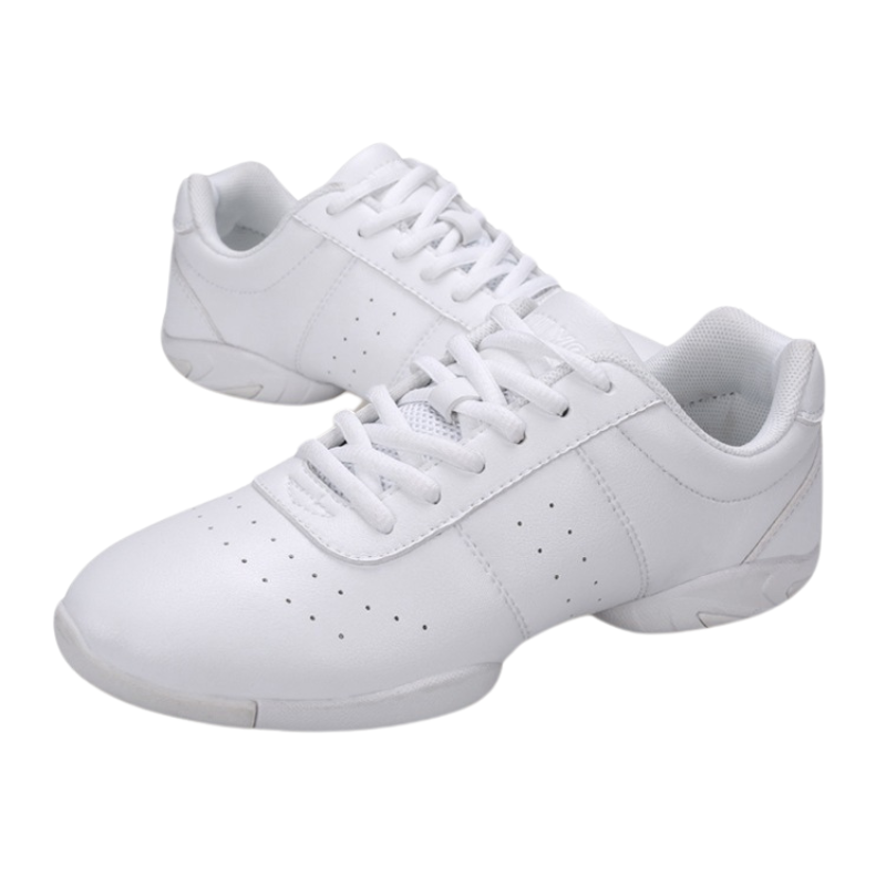 Women's  PU Jazz Shoes Lace-up Dance Sneakers