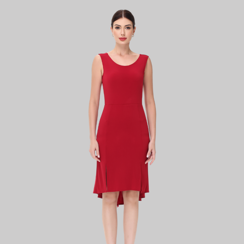 Women's Sleeveless  Dance Dress for Milonga & Parties Tango Dress