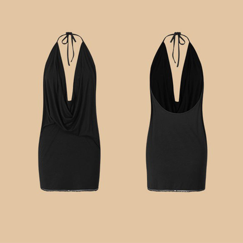 Z Women's Black Latin Dance Tops Dance Dress Dance Wear Training Performance Wear