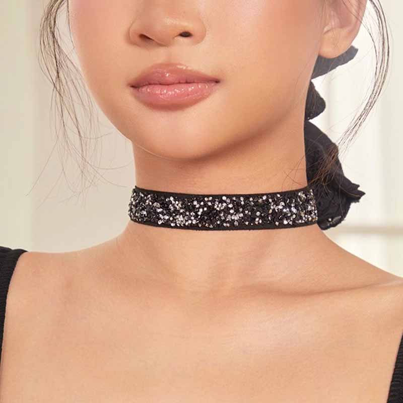 Z Girl's Latin Dance Choker Accessories