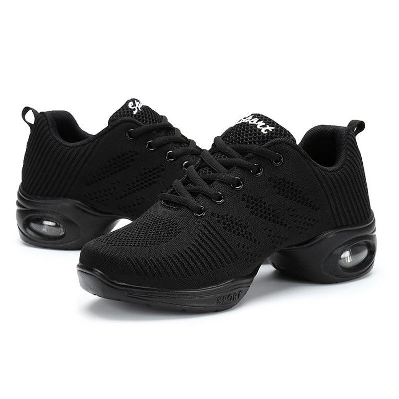 Women's 4.5cm Dance Sneakers Party Training Performance Professional Dance Shoes Jazz Dance