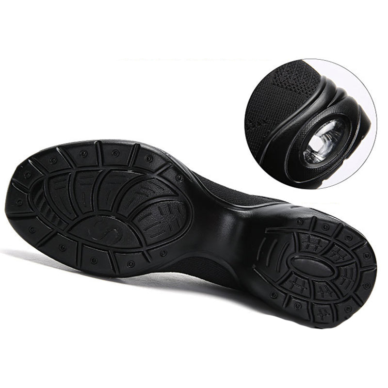 Women's Jazz Shoes Lace-up Dance Sneakers