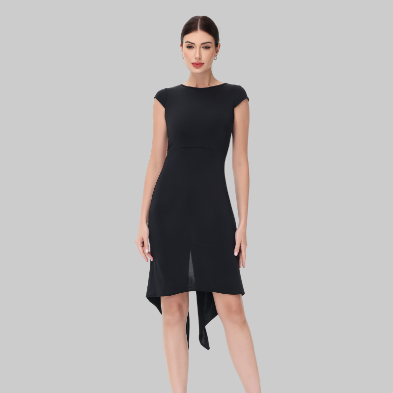 Customisable-Women's Sleeveless Dance Dress for Milonga & Parties Tango Dress
