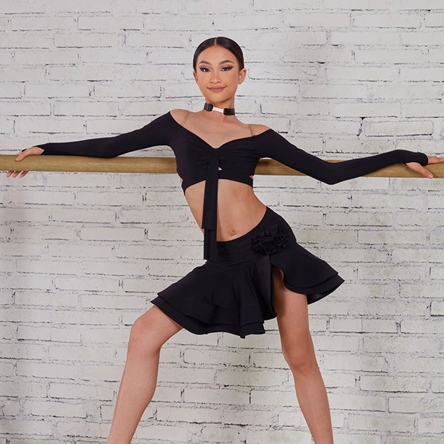 Z Girls Swing Skirts Practice Dancewear