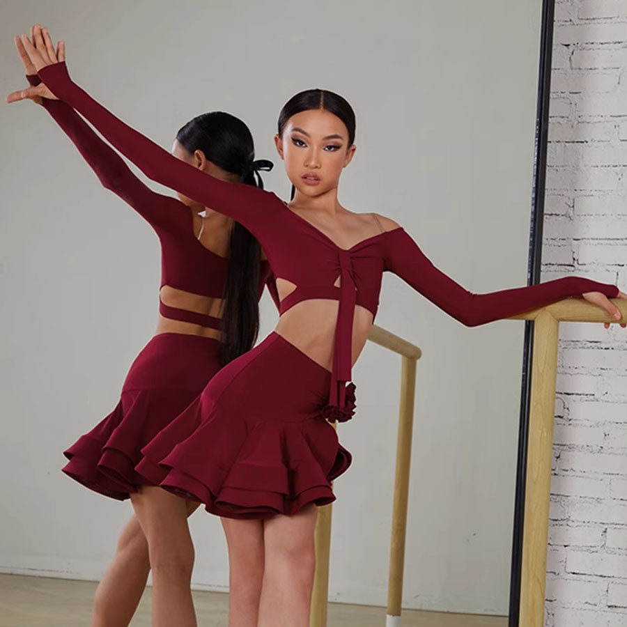 Z Girls Swing Skirts Practice Dancewear