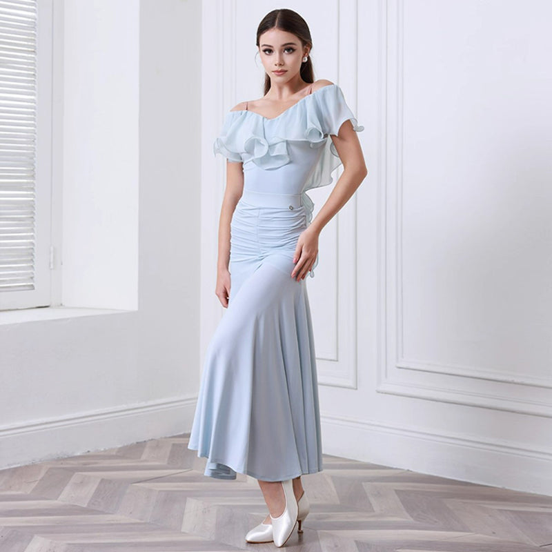 TID Women's Swing Modern Ballroom Waltz Dance Skirts DanceWear