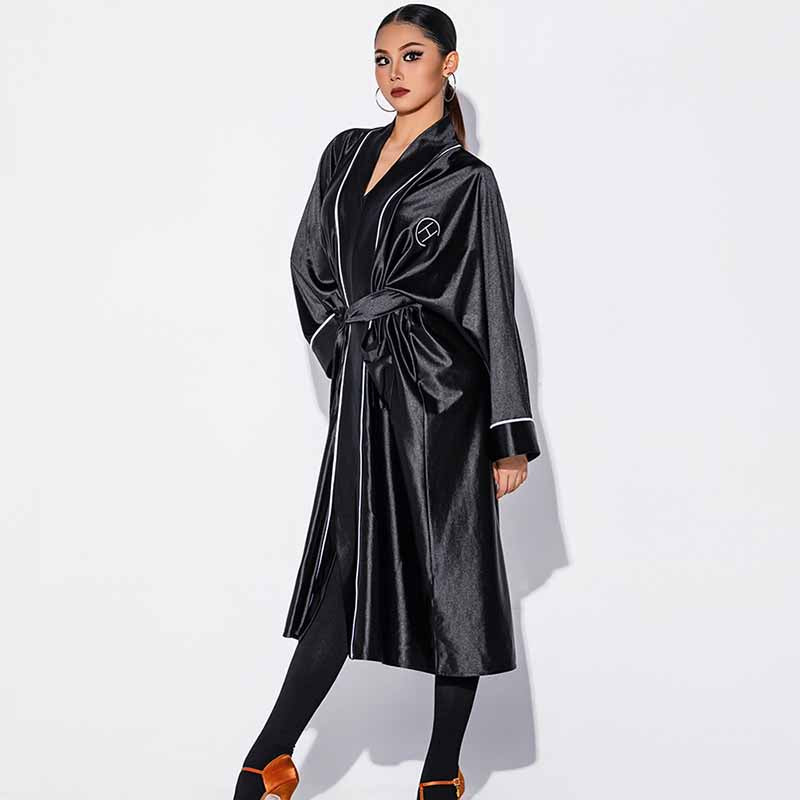 HC Women's Long Sleeves Dance Outfit Practice Performance Dance Wear
