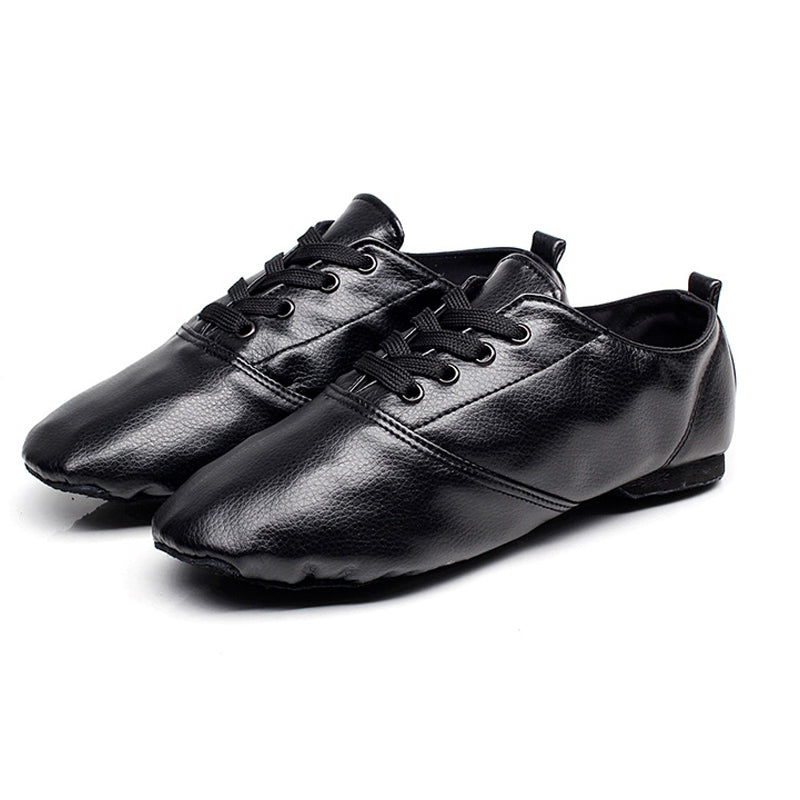 Low-top thickened cowhide sole Jazz shoes/Ballet Slipper