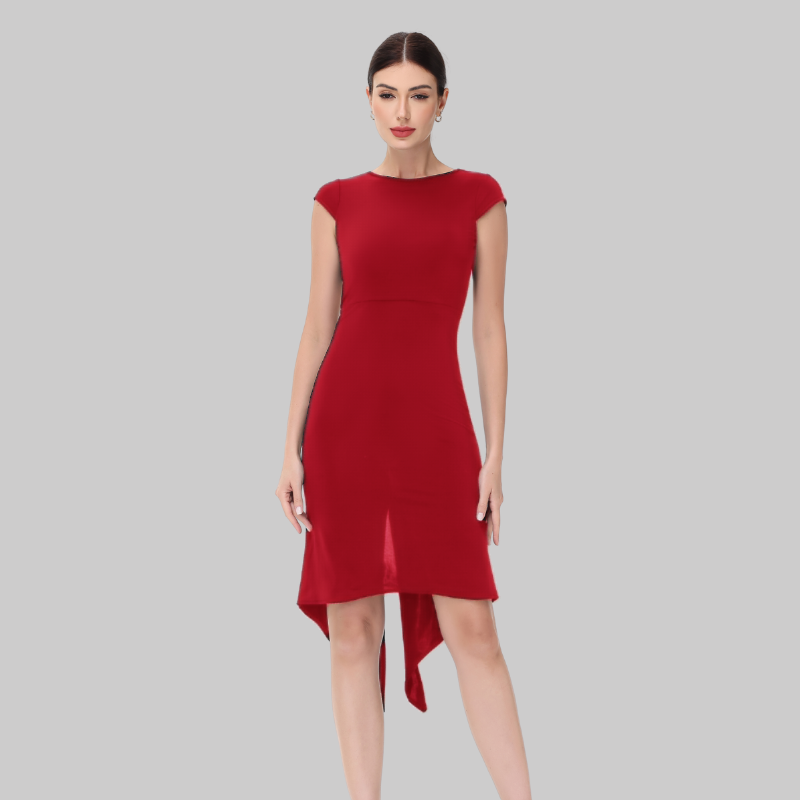 Customisable-Women's Sleeveless Dance Dress for Milonga & Parties Tango Dress