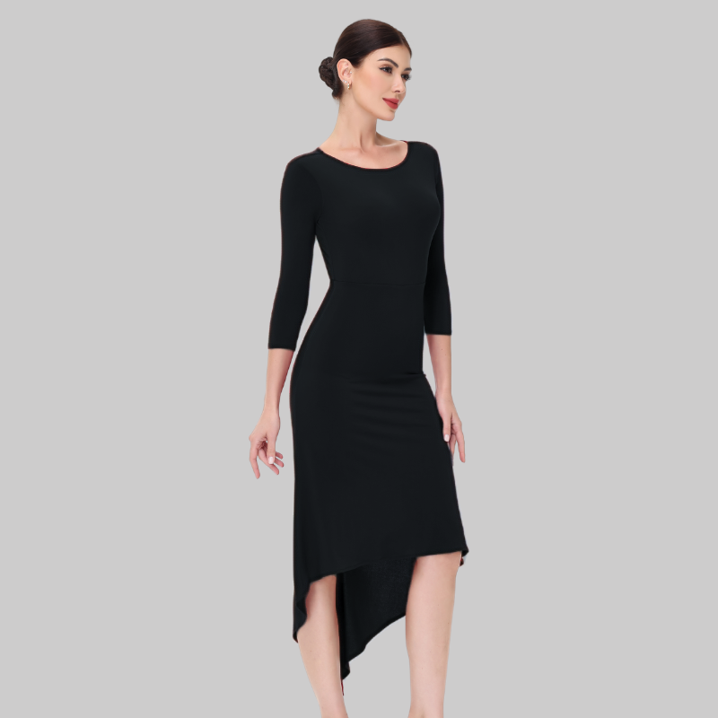 Customisable-Women's Red  Dance Dress for Milonga & Parties Tango Dress