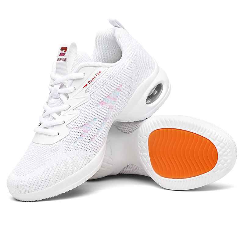 Women's Jazz Shoes Lace-up Dance Sneakers