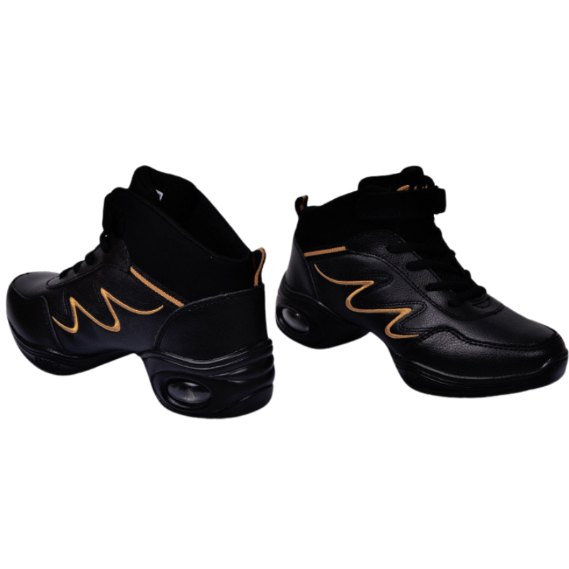Women's Jazz Shoes Lace-up Dance Sneakers
