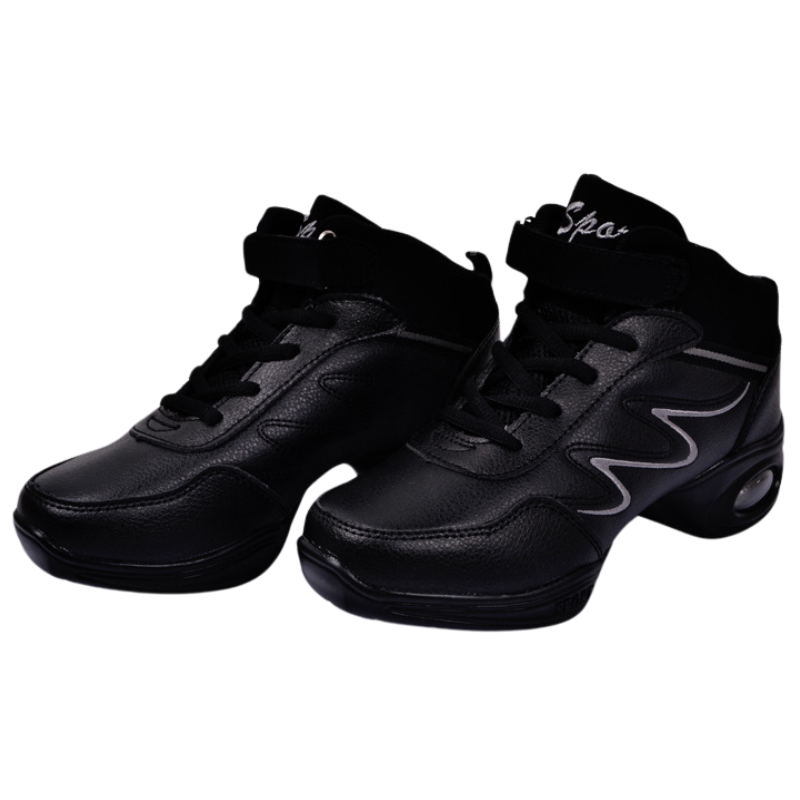 Women's Jazz Shoes Lace-up Dance Sneakers