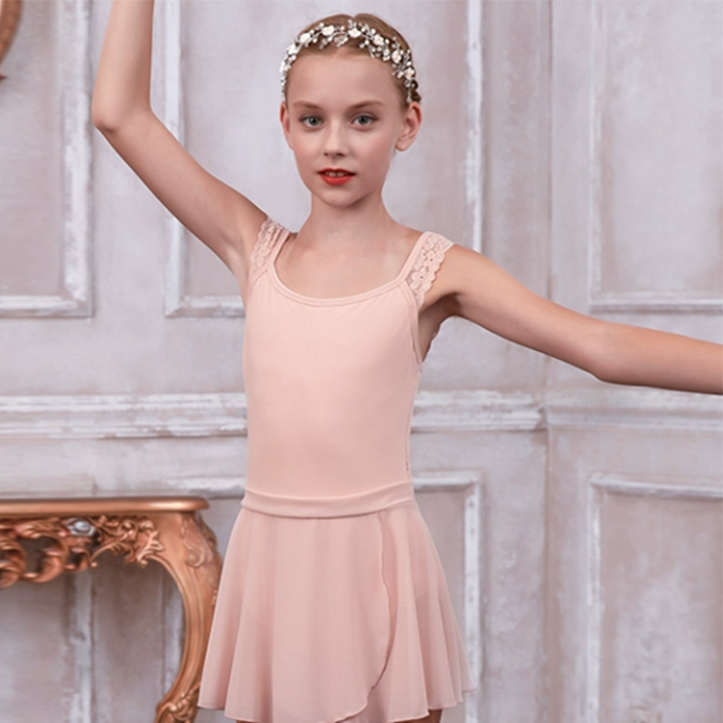 BW Girls Girls Lace Tank Leotard