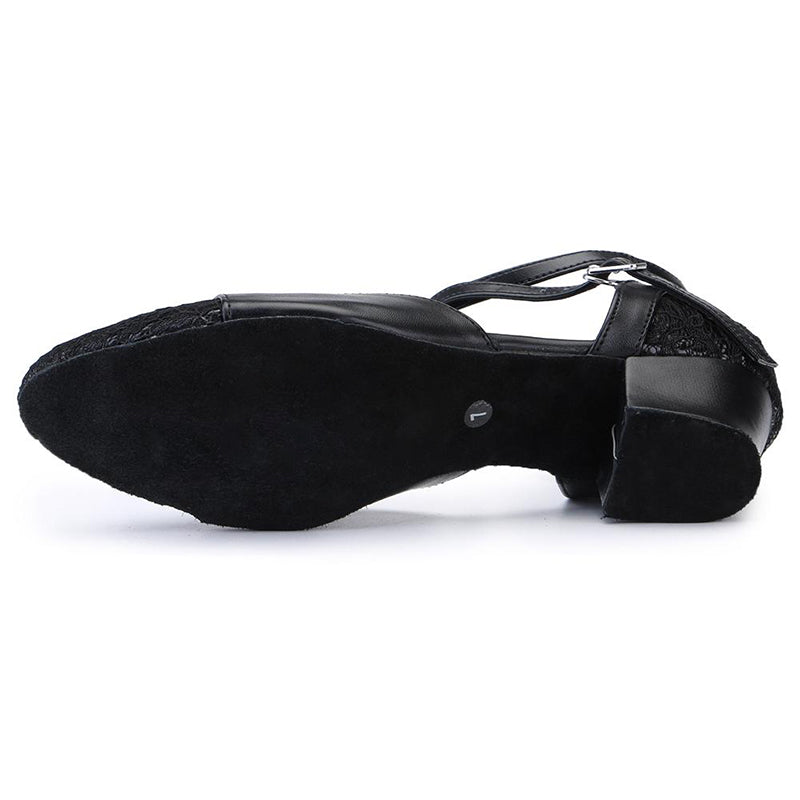 Women's Leatherette 4.5cm Heels Ballroom Swing Dance Modern Dance Shoes