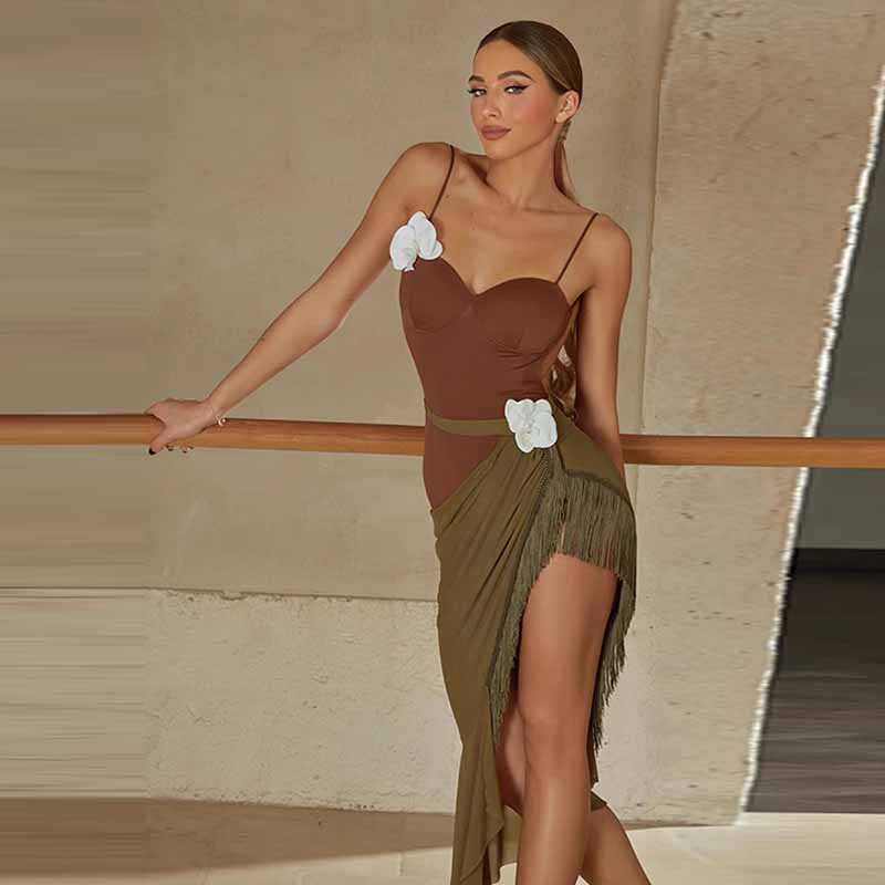 Z Women's Sling Backless Dance Tops Bodysuit Leotards Practice DanceWear