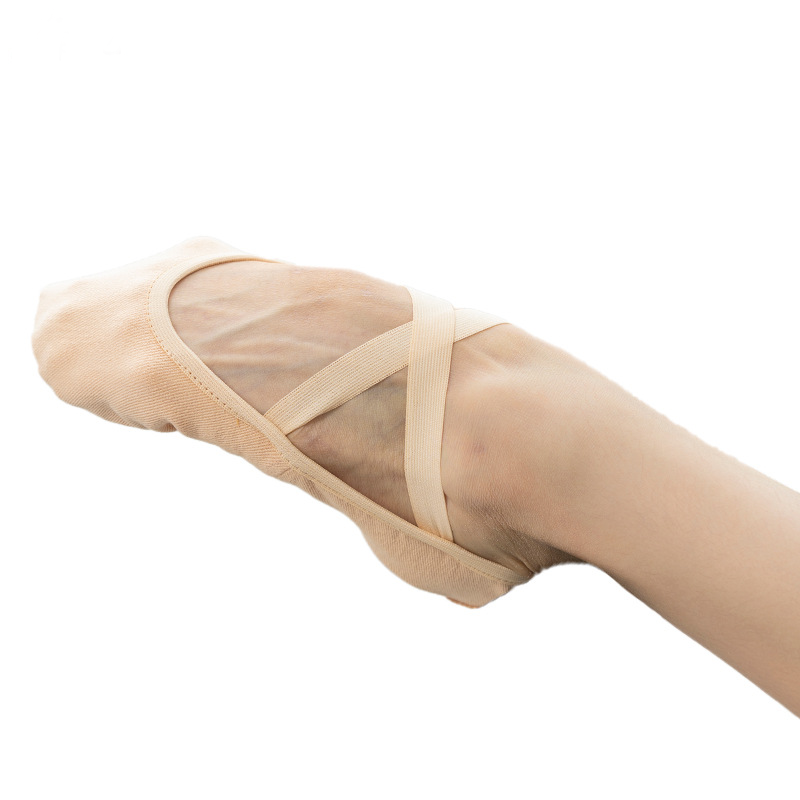 WY Women's Split-Sole Practice Stretch Ballet Shoes