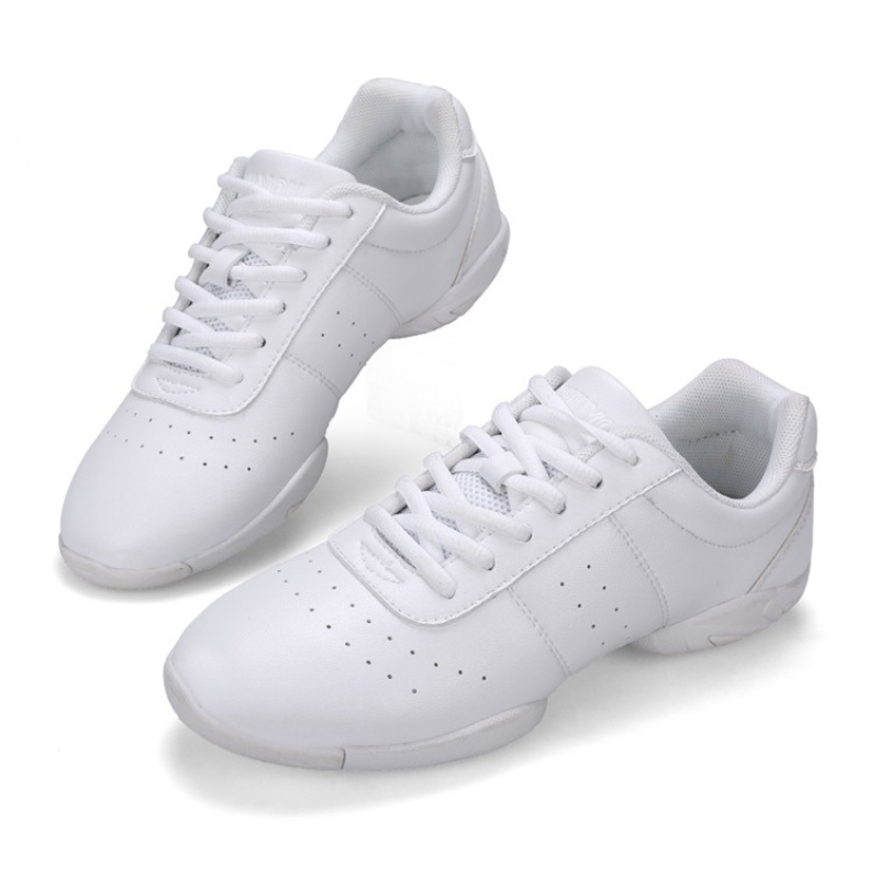 Women's  PU Jazz Shoes Lace-up Dance Sneakers