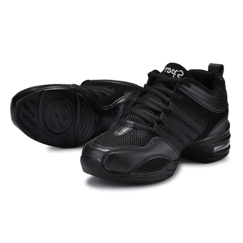 Women's Jazz Shoes Lace-up Dance Sneakers