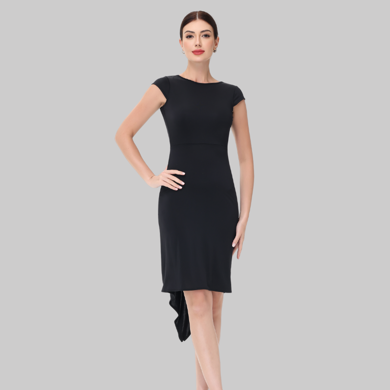 Women's Performance Sleeveless Dance Dress for Milonga & Parties Tango Dress