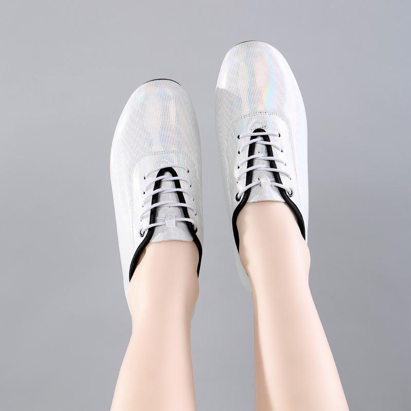 Women's Real Leather 3cm/5cm Teaching & Practice Shoes Ballroom Dance Shoes