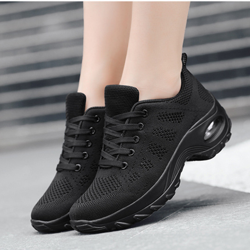 Women's Mesh Jazz Shoes Lace-up Dance Sneakers