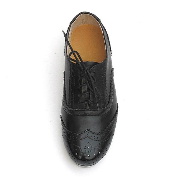 Unisex Microfiber Leather Flats Tap Dance Shoes