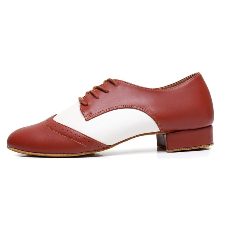 Men's 2cm Leatherette Heels Ballroom Dance Shoes