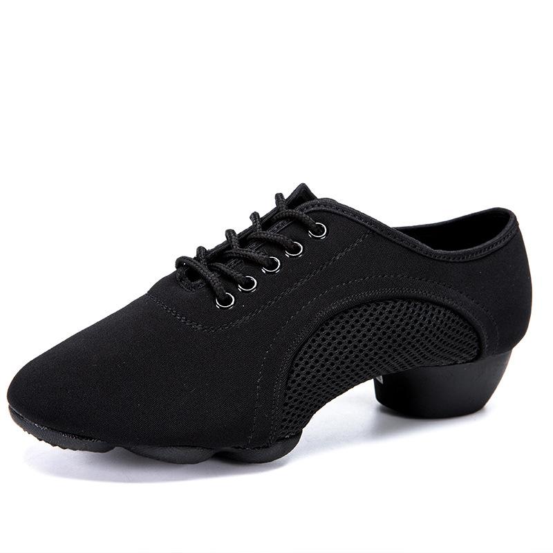 Women's  Canvas 3cm Heels Teaching & Practice Shoes Ballroom Dance Shoes