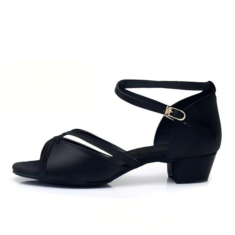Women's Satin 3.5cm Heel Ballroom Dance Shoes Latin Dance Shoes