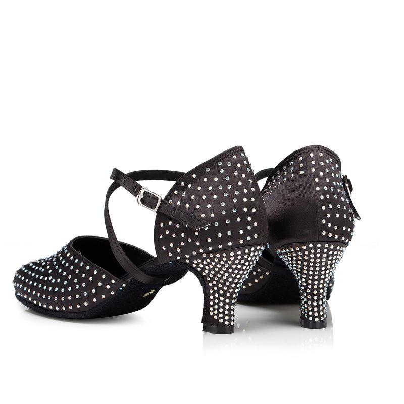 Women's Satin 6cm/7.5cm Heels Ballroom Dance Shoes Modern Dance Shoes