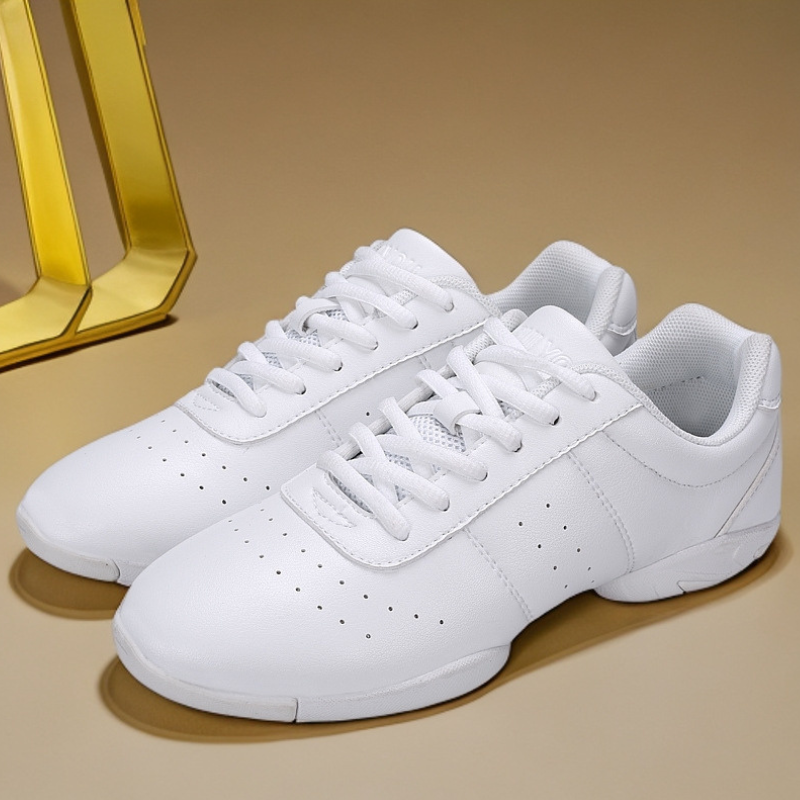 Women's  PU Jazz Shoes Lace-up Dance Sneakers