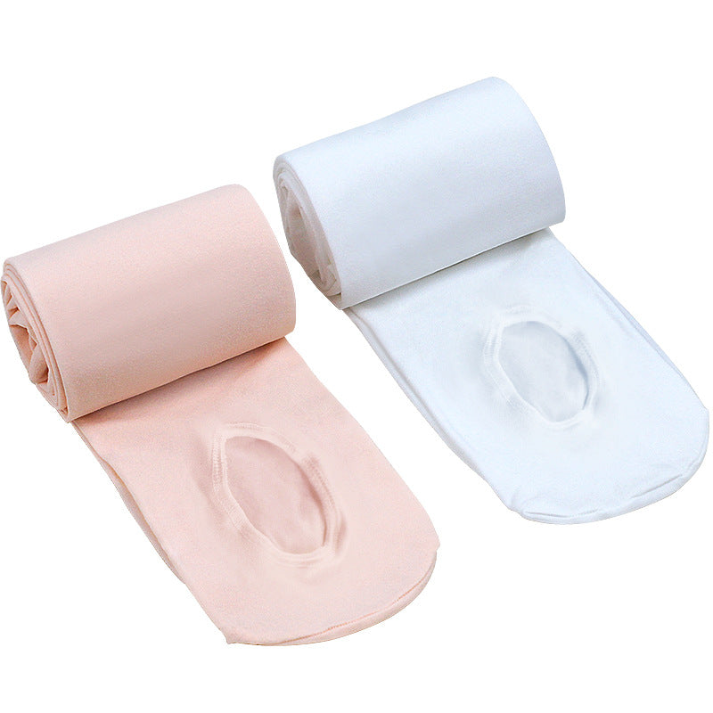 Girls Ultra Soft Transition Tights with Self Knit Waistband