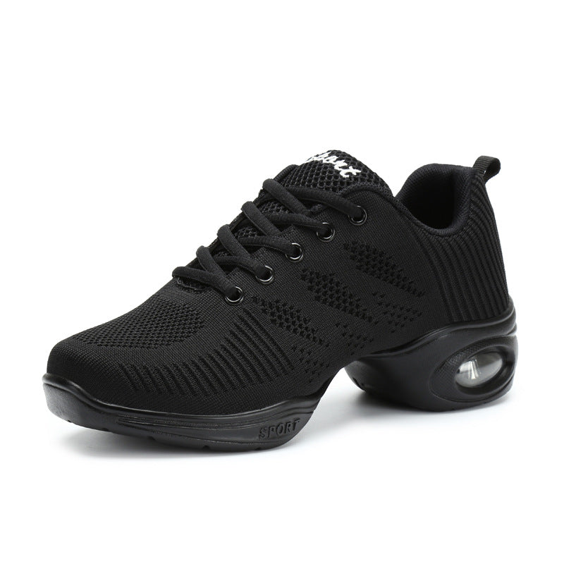Women's 4.5cm Dance Sneakers Party Training Performance Professional Dance Shoes Jazz Dance