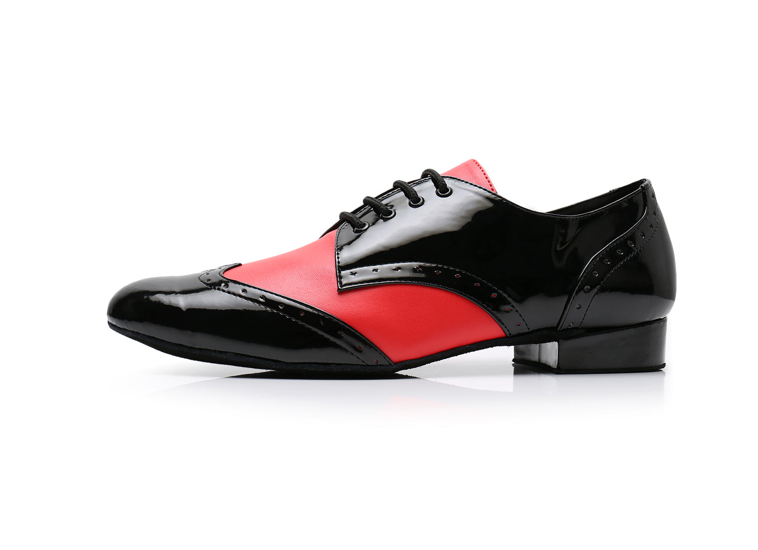 Men's Leatherette Modern Shoes With Lace-up Latin Ballroom Dance Shoes