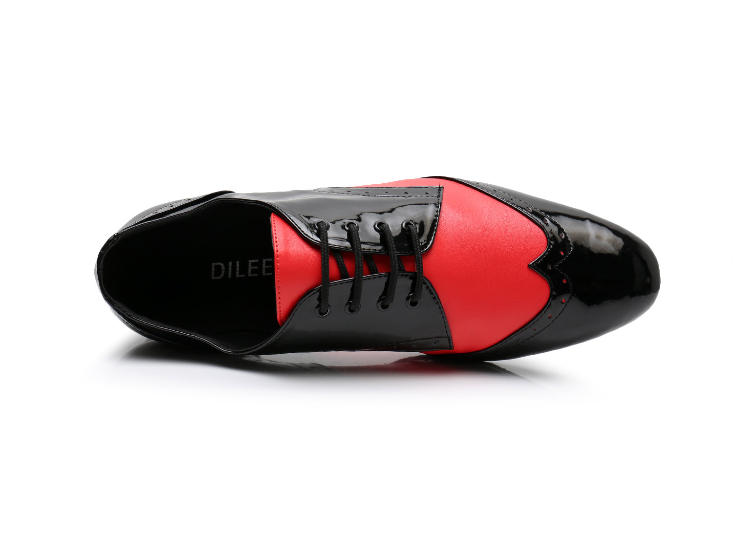 Men's Leatherette Modern Shoes With Lace-up Latin Ballroom Dance Shoes
