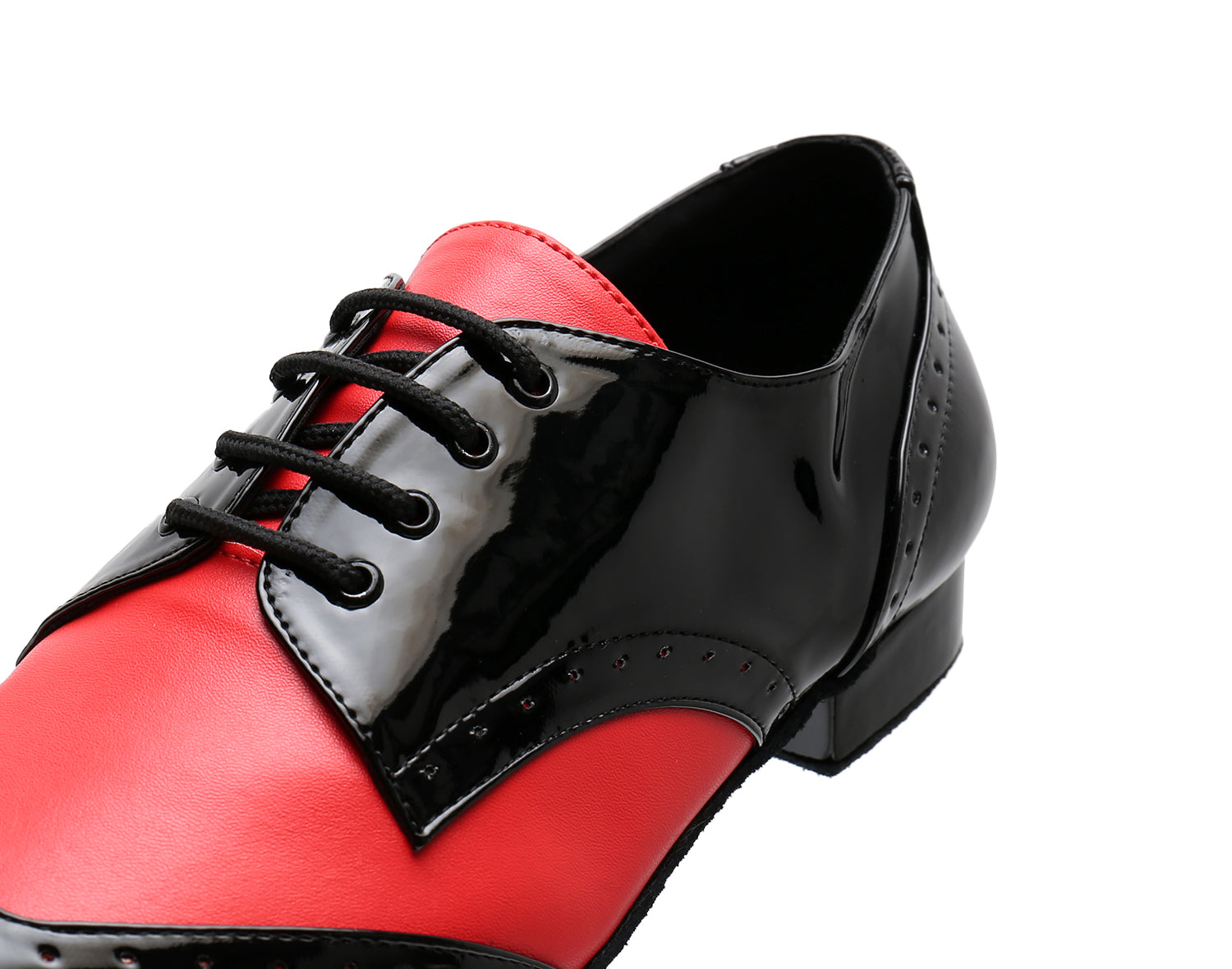 Men's Leatherette Modern Shoes With Lace-up Latin Ballroom Dance Shoes
